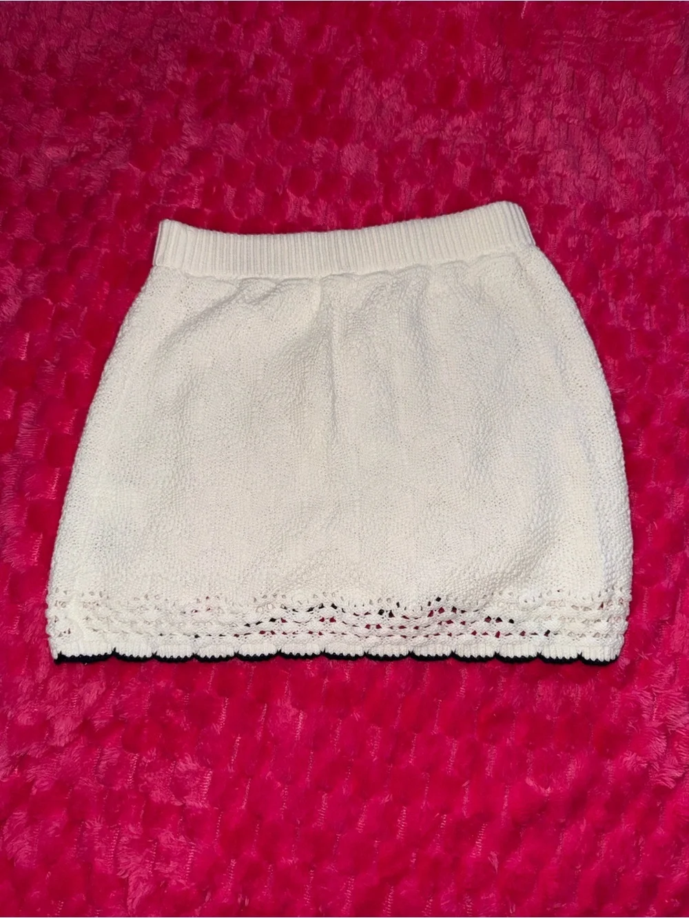 GAP Kids Cream Knit Sweater Skirt Size M (8) NWT